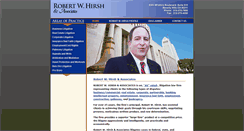 Desktop Screenshot of hirshlaw.com